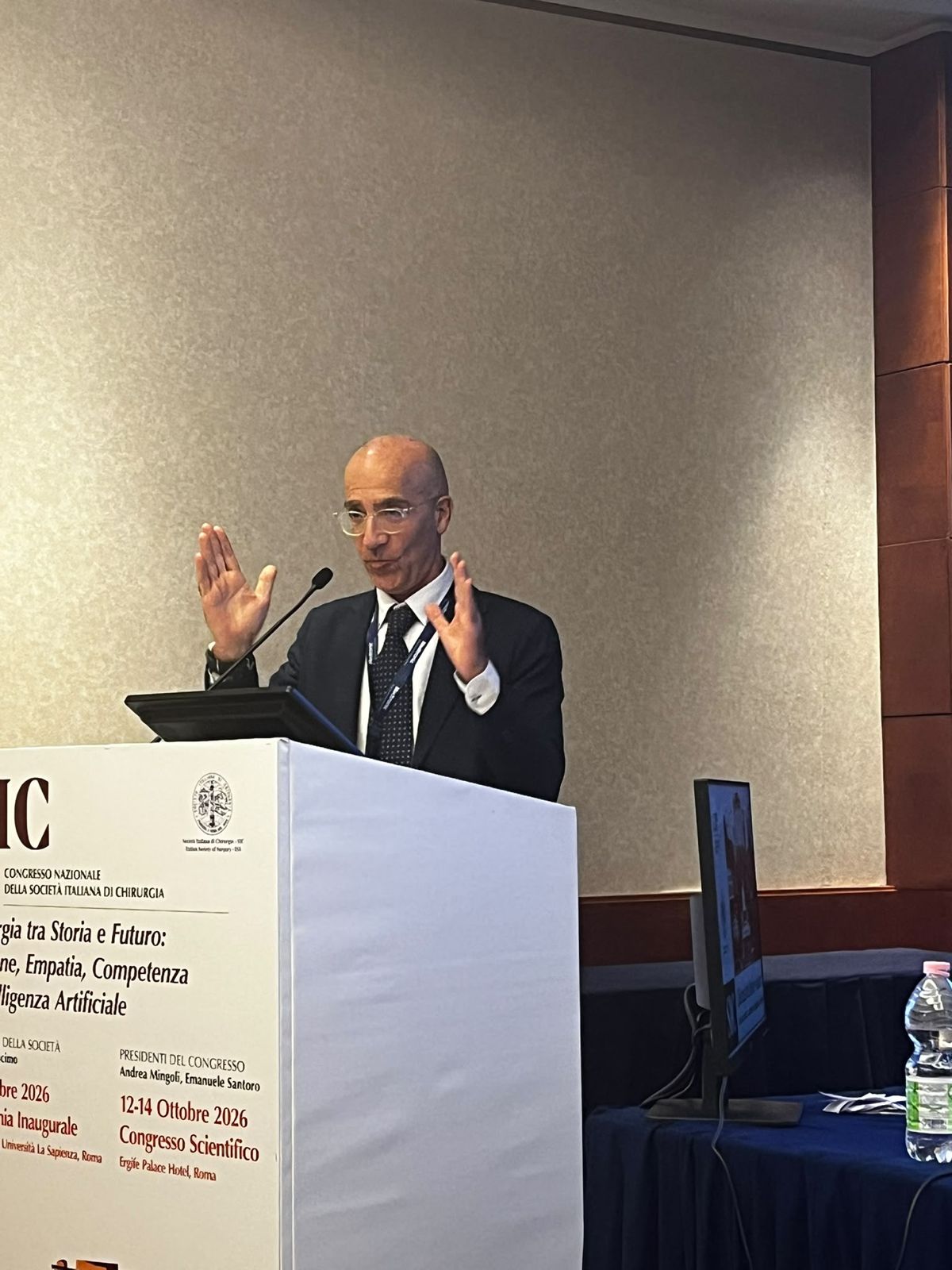 Momento della sessione SIPAD al Congresso SIC